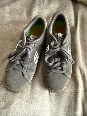 Cariuma Gray Suede Salvad Sneakers with Teak Soles